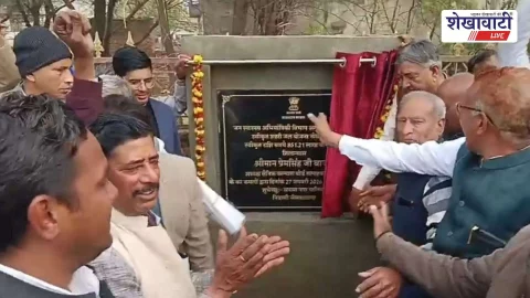 नीमकाथाना में 3.8 करोड़ की चार सड़कों का शिलान्यास