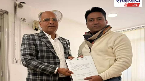 चूरू के पेयजल मुद्दों पर सांसद राहुल कस्वां की मंत्री चौधरी से मुलाकात