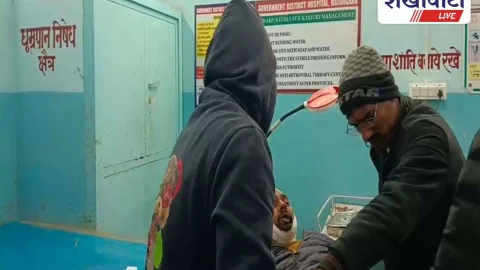 Churu News: दो सड़क हादसे, दो बाइक सवार गंभीर घायल