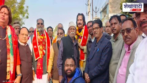 रतनगढ़: आर्शिवाद बालाजी धाम का भव्य वार्षिकोत्सव