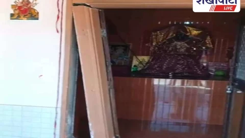 काली माता मंदिर में चोरी: चांदी के डेढ़ किलो छत्र ले उड़े चोर