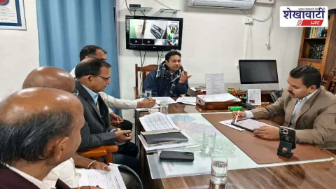 चूरू में RDSS कार्यों की समीक्षा, सांसद राहुल कस्वां ने दिए निर्देश