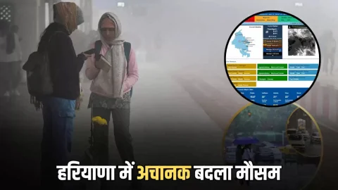 Haryana Weather Update: हरियाणा में अचानक बदला मौसम, बारिश के भी संकेत… जानें IMD का लेटेस्ट अपडेट
