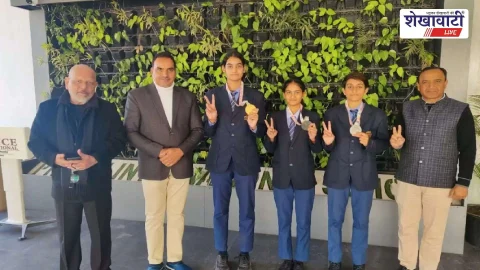 झुंझुनूं ने राज्य स्तरीय ताइक्वांडो में बनाया रिकार्ड : प्रिंस स्कूल के खिलाड़ियों ने जीते 24 पदक