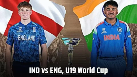 Sports News(स्पोर्ट्स समाचार) : IND vs ENG, U19 World Cup Live Update : कुछ मिनटों बाद शरू होगा फाइनल मुकाबला, भारत ने टॉस जीतकर चुनी बल्लेबाजी, देखें हर छोटा बड़ा अपडेट