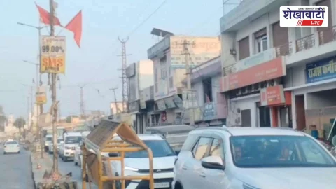 उदयपुरवाटी घूम चक्कर बना जाम का जंक्शन, नियमों की उड़ रही धज्जियां