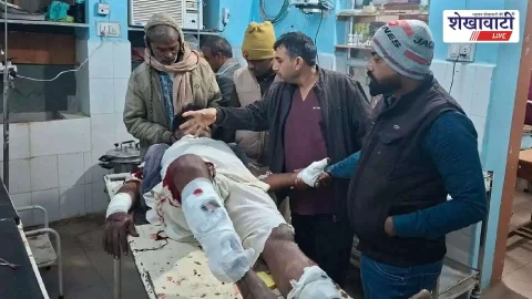 चूरू में रेस्टोरेंट संचालक पर जानलेवा हमला, CCTV में कैद