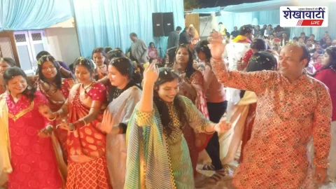 Sikar News (सीकर समाचार) : नटखट श्याम मंडल का भव्य भजन संध्या कार्यक्रम, सीकर में भक्त झूमे